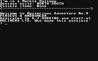 Screenshot for Adventure 9 - Perseus & Andromeda
