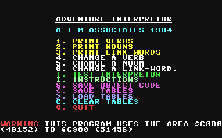 Screenshot for Adventure Interpretor