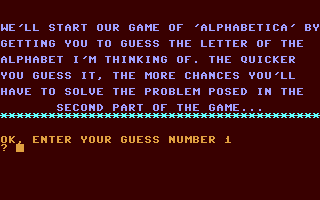 Screenshot for Alphabetica