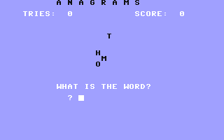 Screenshot for Anagram