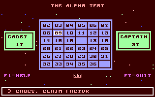 Screenshot for Alpha Test, The