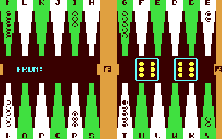 Screenshot for Backgammon