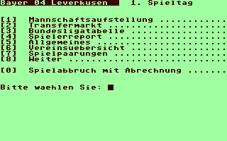Screenshot for Bundesliga 90/91