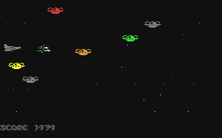 Screenshot for C64 Space Shooter [Preview]