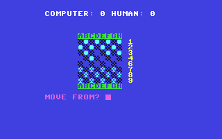 Screenshot for Commodore Checkers