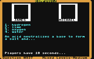 Screenshot for CompuQuiz - Science