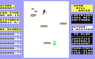Screenshot for Downhill Racer-64