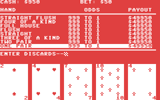 Screenshot for Draw Poker