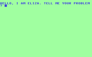 Screenshot for Eliza - Das sprechende Programm