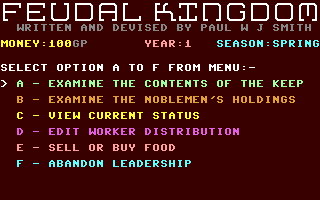 Screenshot for Feudal Kingdom