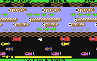 Screenshot for Frogger
