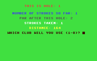 Screenshot for Golf 64 Style