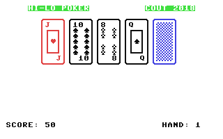 Screenshot for Hi-Lo Poker