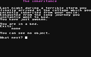 Screenshot for Inheritance, The