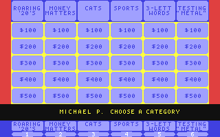 Screenshot for Jeopardy!