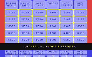 Screenshot for Jeopardy! - New Sports Edition