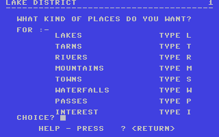 Screenshot for Lake District