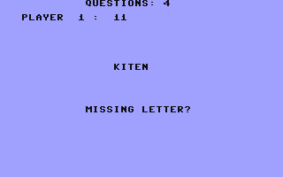 Screenshot for Missing Letter