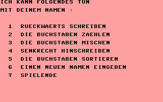 Screenshot for Namensspiel