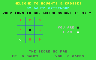 Screenshot for Noughts & Crosses