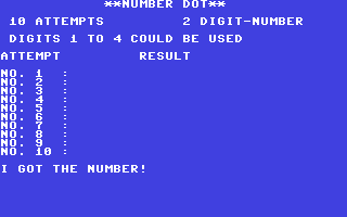 Screenshot for Number Dot