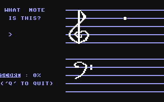 Screenshot for Note Name Game, The