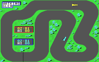 race car track game