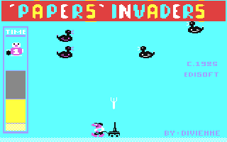 Screenshot for Papers Invaders