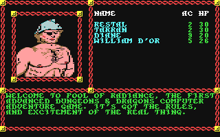 Screenshot for Pool of Radiance