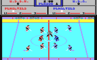 Screenshot for Powerplay Hockey - USA vs USSR