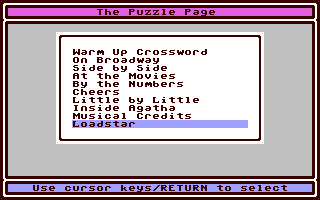 Screenshot for Puzzle Page #131, The