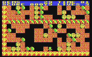 Screenshot for Rockford - The Arcade Game