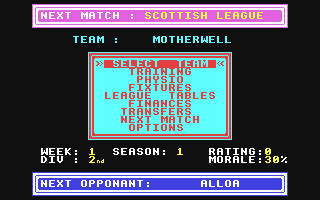 Screenshot for Scottish League Football
