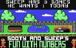 Screenshot for Sooty and Sweep's Fun with Numbers