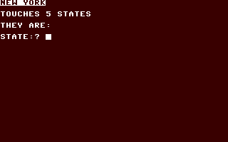 Screenshot for States of the Union