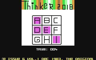 Screenshot for Thinker 2018