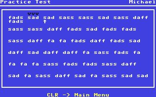 Screenshot for Typing Tutor IV