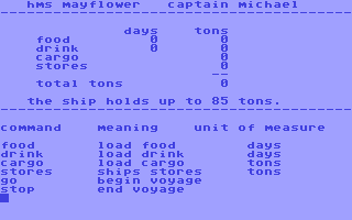 Screenshot for Voyage of the Mayflower