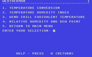 Screenshot for Weatherman